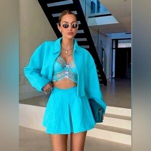 Spring /summer 🌺 NWT Zara blogger fav Tweed Pleated Skort S AND L
🚨 FIRM PRICE